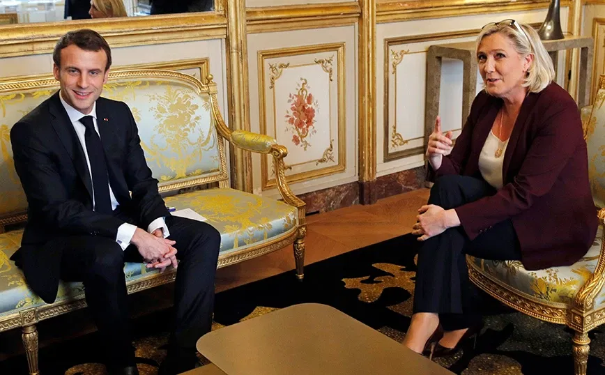 macron lepen